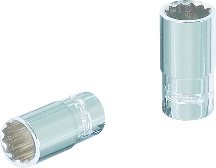 KS Tools CHROMEplus Außenzwölfkant Steckschlüssel 1/4", 14x25mm