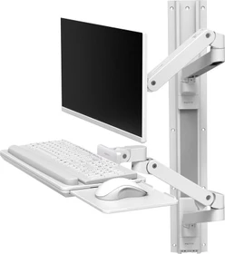 Ergotron LX Pro System Wandarbeitsplatz weiß