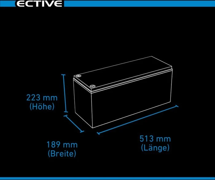 Ective Deep Cycle DC 150 AGM