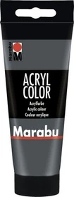 Marabu Acryl Color Acrylfarbe, dunkelbraun, 100ml