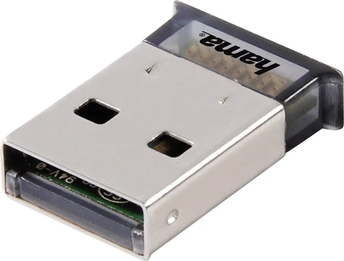 Hama Nano Bluetooth Adapter Klasse 2, Bluetooth 3.0, USB-A 2.0 [Stecker]