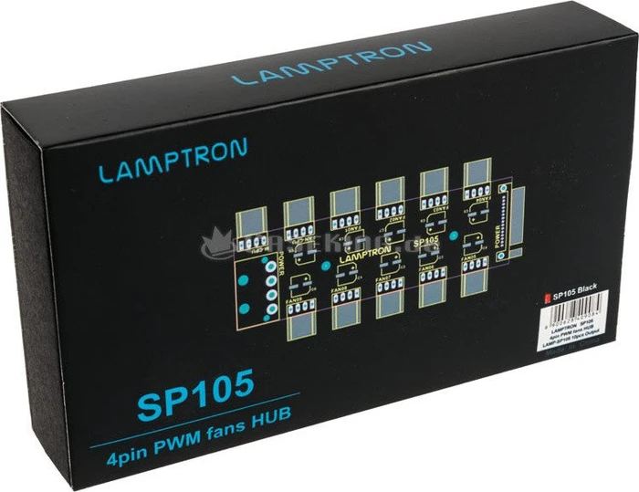 Lamptron SP105, Lüfterverteiler, 10-fach