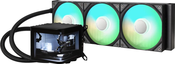 TRYX Panorama ARGB 360 Black, schwarz