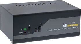 InLine 2-fach Dual-HDMI 4K KVM-Switch (62652I)