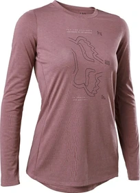 Fox Racing Ranger Drirelease Trikot langarm plum perfect (Damen)