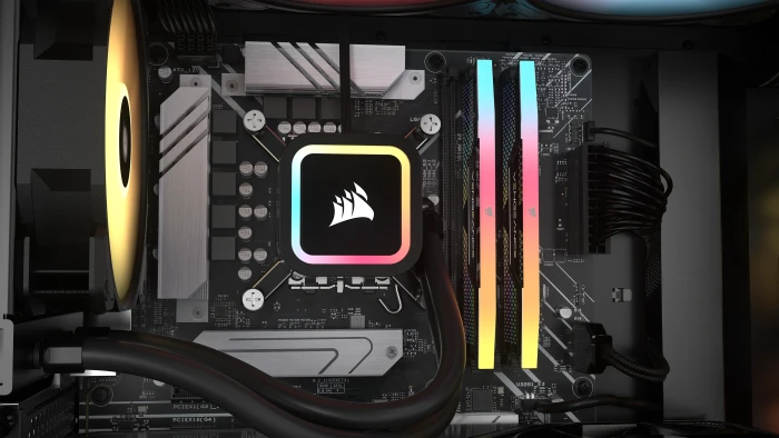 Corsair Vengeance RGB silber CUDIMM 48GB Kit, DDR5-8400, CL40-52-52-135
