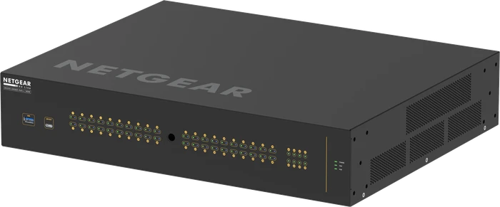 Netgear AV Line M4250 Rackmount Gigabit Managed Switch, 40x RJ-45, 8x SFP+, 2880W PoE++
