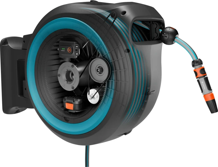 Gardena PowerRoll XL Akku-Wand-Schlauchbox solo