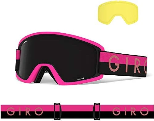 Giro Dylan black-pink throwback-ultra black/yellow (Damen)