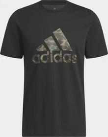 adidas Camo T-Shirt kurzarm schwarz (Herren)