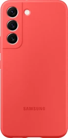 Samsung Silicone Cover für Galaxy S22 Glow Red