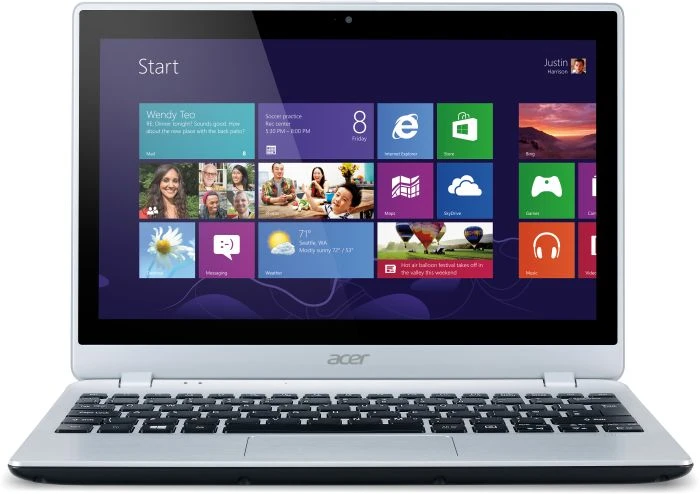 Acer Aspire V5-122P, silber, A6-1450, 4GB RAM, 500GB HDD, UK
