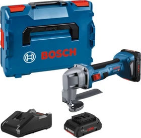Bosch Professional GSC 18V-16 E Akku-Schere inkl. L-Boxx + 2 Akkus 4.0Ah
