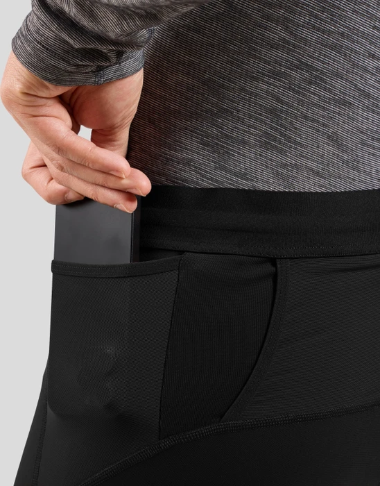 Odlo X-Alp Winter Laufhose lang schwarz (Herren)