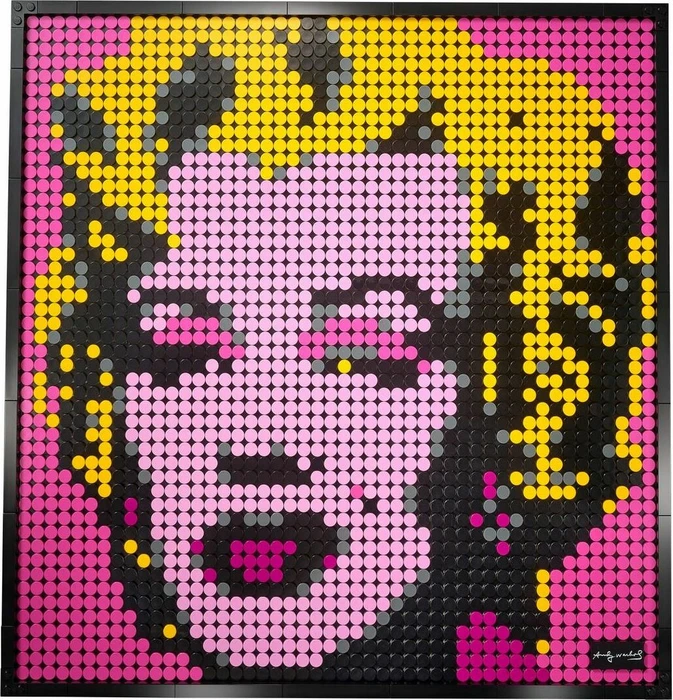 LEGO Art - Andy Warhol's Marilyn Monroe