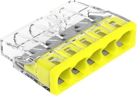 Wago COMPACT-Verbindungsdosenklemme 5-Leiter, 100 Stück