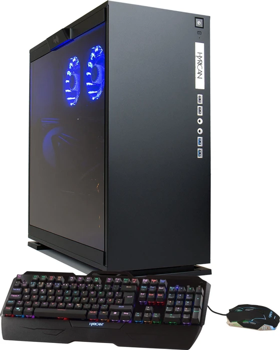 Hyrican Elegance Anniversary 6060, schwarz, Core i7-8086K, 16GB RAM, 532GB SSD, 2TB HDD, GeForce RTX 2080 Ti