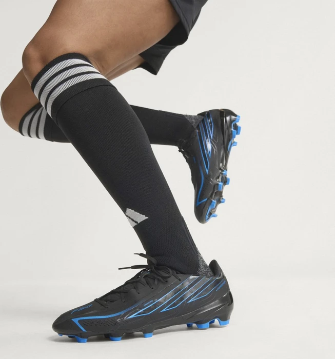 adidas F50 Hyperfast League FG core black/lucid ray blue