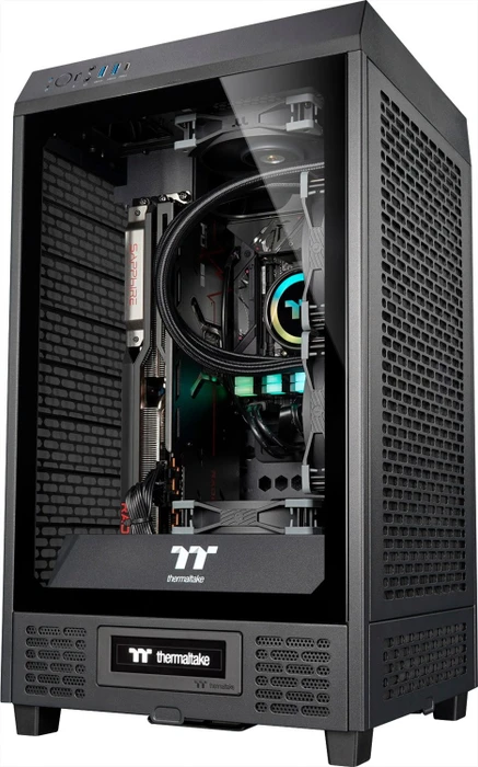 Thermaltake Toughline T200A, schwarz, Ryzen 7 7800X3D, 32GB RAM, 1TB SSD, Radeon RX 7900 XT
