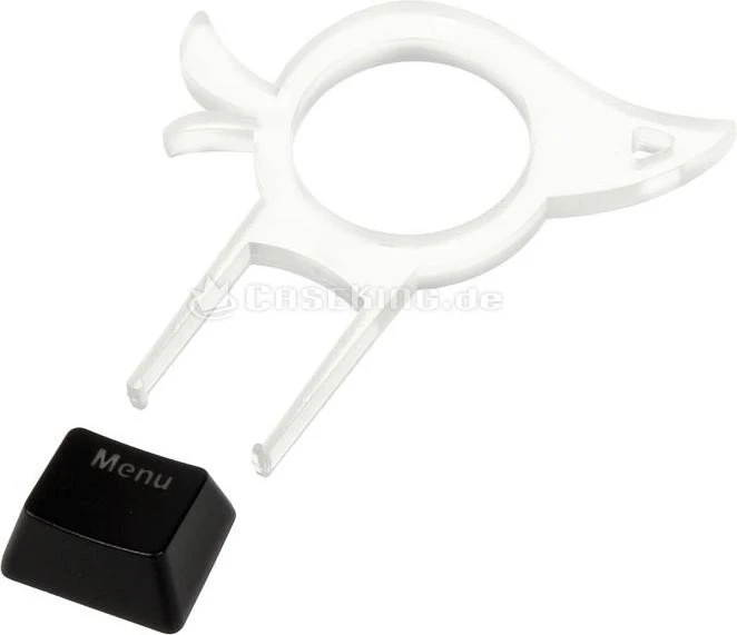 Ducky One schwarz, LEDs weiß, MX BROWN, USB, DE