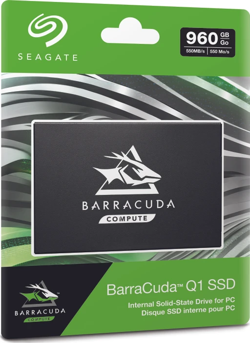 Seagate BarraCuda Q1 SSD 960GB, 2.5" / SATA 6Gb/s