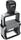 trodat professional 4.0 5203 Textstempel mit individueller Textplatte, 49x28mm, silber/schwarz