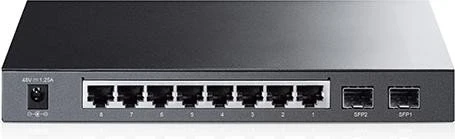 TP-Link TL-SG2200 Desktop Gigabit Smart Switch, 8x RJ-45, 2x SFP, 61W PoE+