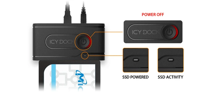 Icy Dock EZ-Adapter MB931U-1VB R1