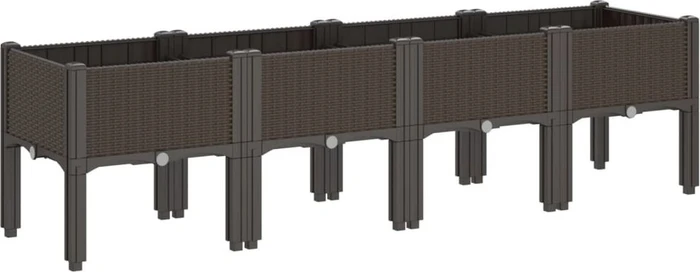 vidaXL Pflanzkasten 160x42cm braun
