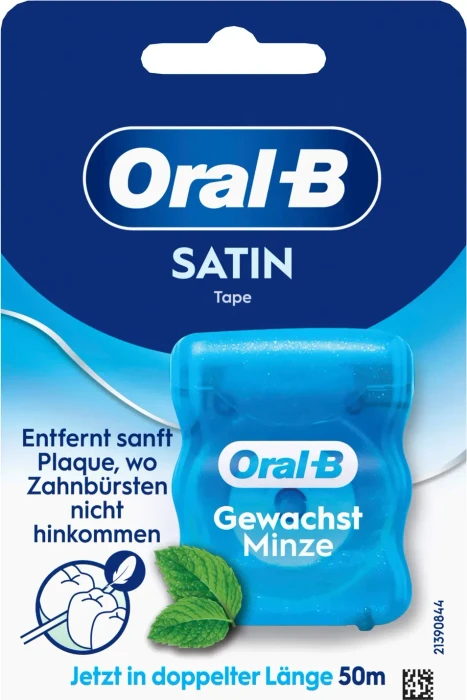 Oral-B Satintape Zahnseide, 50m, 1 Stück
