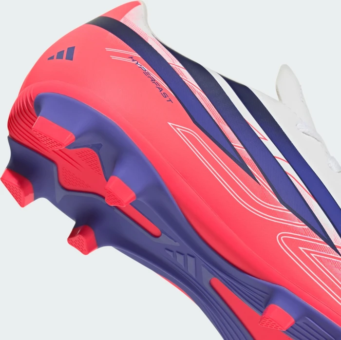 adidas F50 Hyperfast Club FG/MG cloud white/solar purple/solar turbo (Junior)