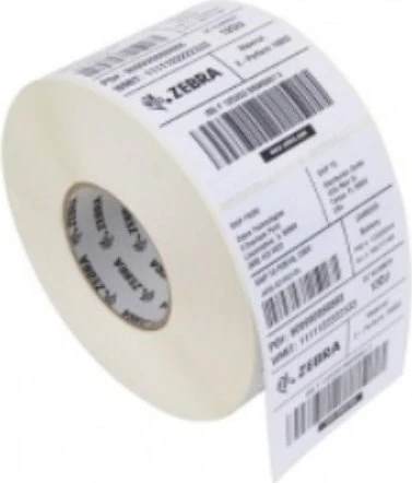 Zebra Thermoetiketten Z-Perform 1000D, 102x203mm, weiß, unbeschichtet, 12er-Pack (4200 Etiketten)
