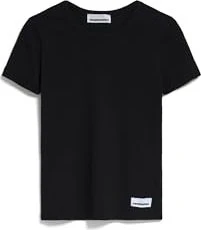 Armedangels Kardaa T-Shirt kurzarm schwarz (Damen)