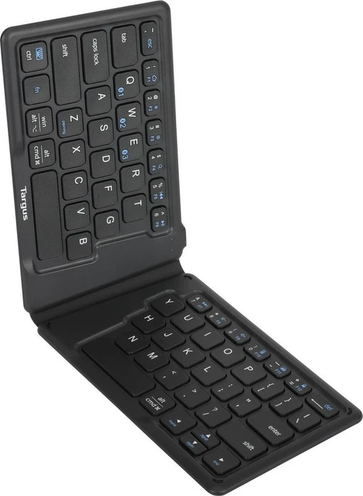 Targus Antimicrobial Folding Ergo Keyboard schwarz, Bluetooth, UK