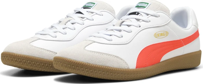 Puma King 21 IT puma white/glowing red/gum (Herren)