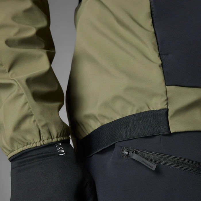 adidas Terrex Techrock Funktionsjacke olive strata/black (Herren)