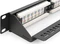 Digitus Professional Patchpanel Cat6 Klasse E ungeschirmt 19" , 24-Port, 1HE, 19", 1HE, schwarz Vorschaubild