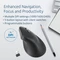 Kensington Pro Fit Ergo MY360 EQ Wireless Mouse, schwarz, USB/Bluetooth Vorschaubild