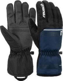 Reusch Snow King Skihandschuhe black/brilliant blue