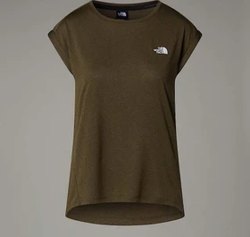 The North Face Tanken Tank Top Funktionsshirt kurzarm new taupe green light heather (Damen)