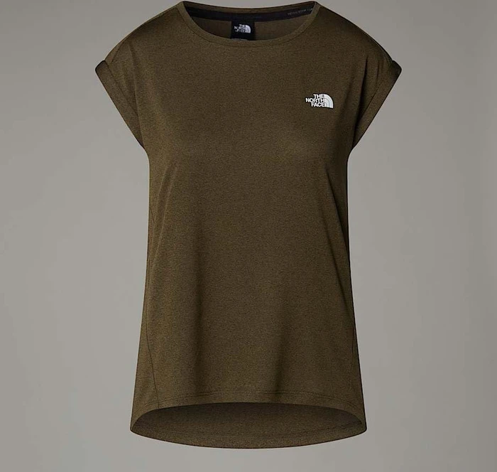 The North Face Tanken Tank Top Funktionsshirt kurzarm new taupe green light heather (Damen)