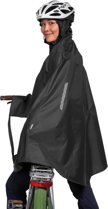 Tatonka Bike Poncho schwarz