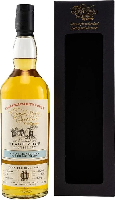 The Single Malts of Scotland Ruadh Mhor 2009/2020 11 Years Old 700ml