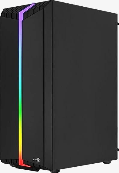 AeroCool Bionic V1, schwarz, Glasfenster