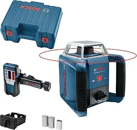 Bosch Professional GRL 400 H Batterie-Rotationslaser inkl. Koffer + Zubehör