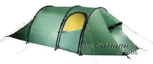 Hilleberg Nammatj 3 GT Tunnelzelt grün