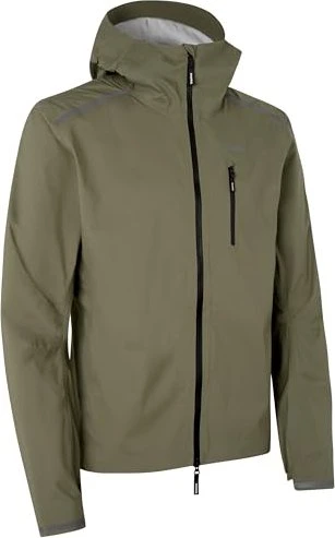 GripGrab Explr Waterproof Lightweight Fahrradjacke olive green