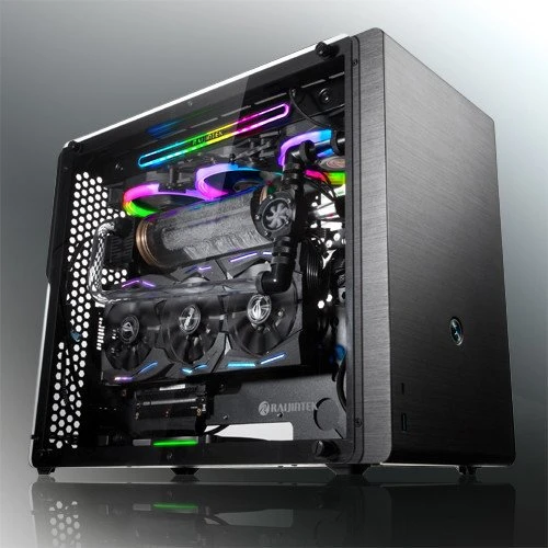 Raijintek Ophion M Evo TGS, Glasfenster