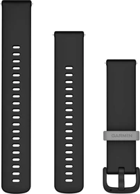 Garmin Schnellwechsel Ersatzarmband 20mm Silikon schwarz