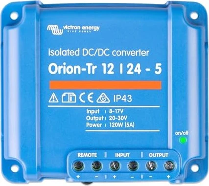 Victron Energy DC-DC Konverter isoliert Orion-Tr 12/24-5A (120W)